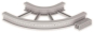 Unex Flachbogen 90  lichtgrau   67626-04 