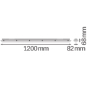 LEDV DAMP PROOF FR-Leuchte IP65 PC 