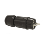 Bals Schuko Stecker schwarz         7372 