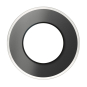 Elso Glasrahmen 1-fach schwarz WDE011426 