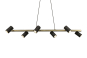 TRIO Pendelleuchte MARLEY 6-fl 302400680 