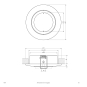 EVN Halogen-NV-Einbauleuchte      754014 