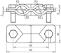 DEHN Sv-Klemme St/Tzn             308060 