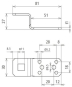 DEHN Lasche Cu z.Verbinden        377017 