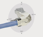 Metz RJ45 field plug pro    130E405042-E 