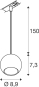 SLV LIGHT EYE  90 1  Pendel-     1008168 