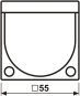 Jung KNX Automatikschalter  A 3281-1 SWM 