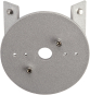 ALBE Eckbock rund Alu silber      691005 