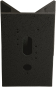 ALBE Eckbock eckig Alu schwarz    661006 