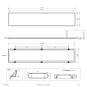 EVN LED Einbaupanel -       BPDU15550125 