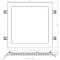 EVN LED Einbaupanel-           LDQ300125 