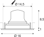 SLV NUMINOS DL L, Indoor LED     1003639 