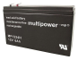 Multipower Blei-Akku   MBL12/6-H MP1224H 