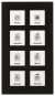 MDT RF-GTT8S.01 KNX RF+ Funk Glastaster 