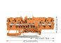 WAGO 2002-1802 4-Leiter-Durchgangsklemme 