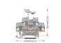 WAGO 280-519 Doppelstockklemme, 