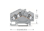 WAGO 281-631 3-Leiter-Durchgangsklemme,4 