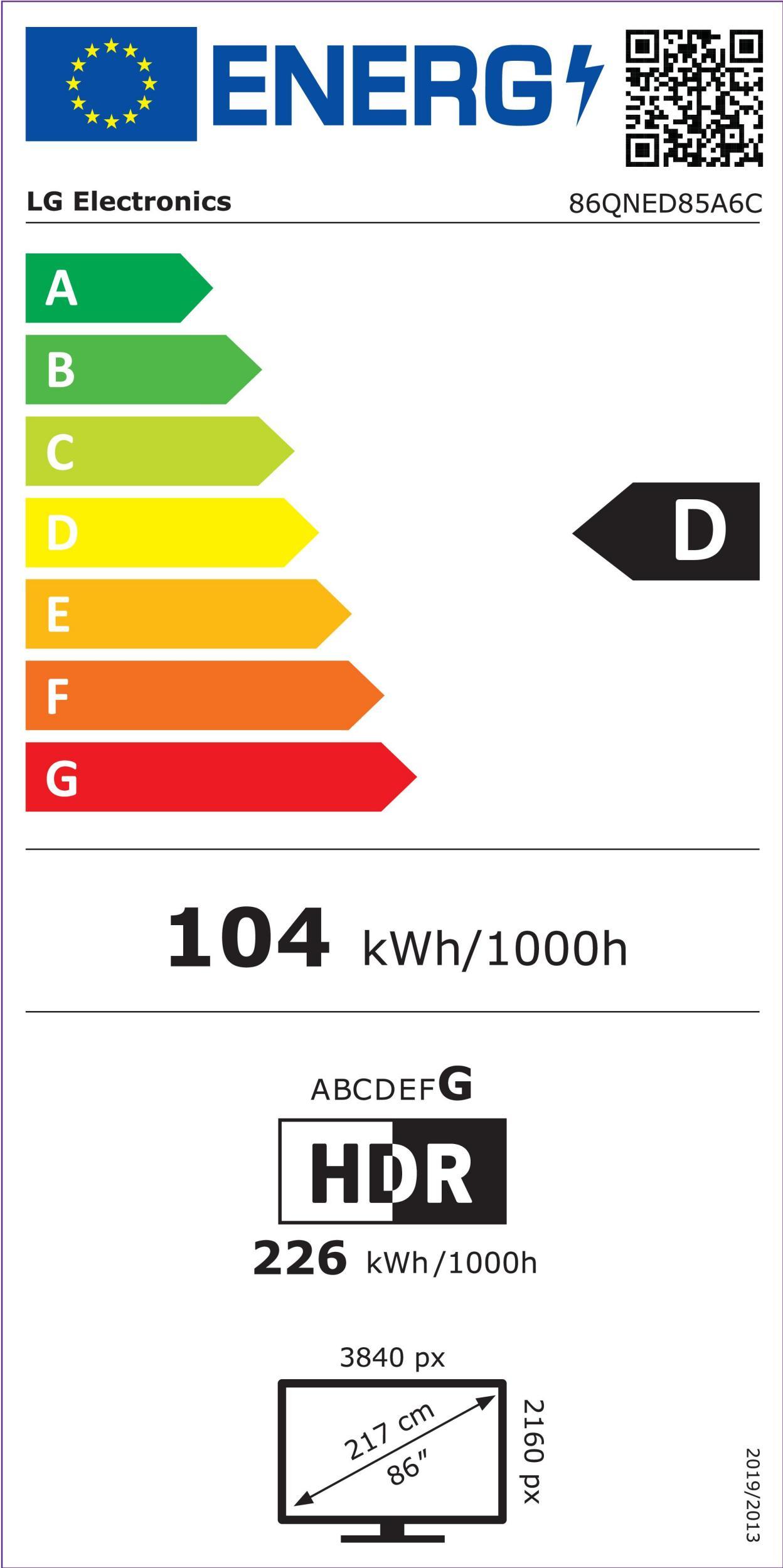 LG 86QNED85A6C sw QNED-TV 