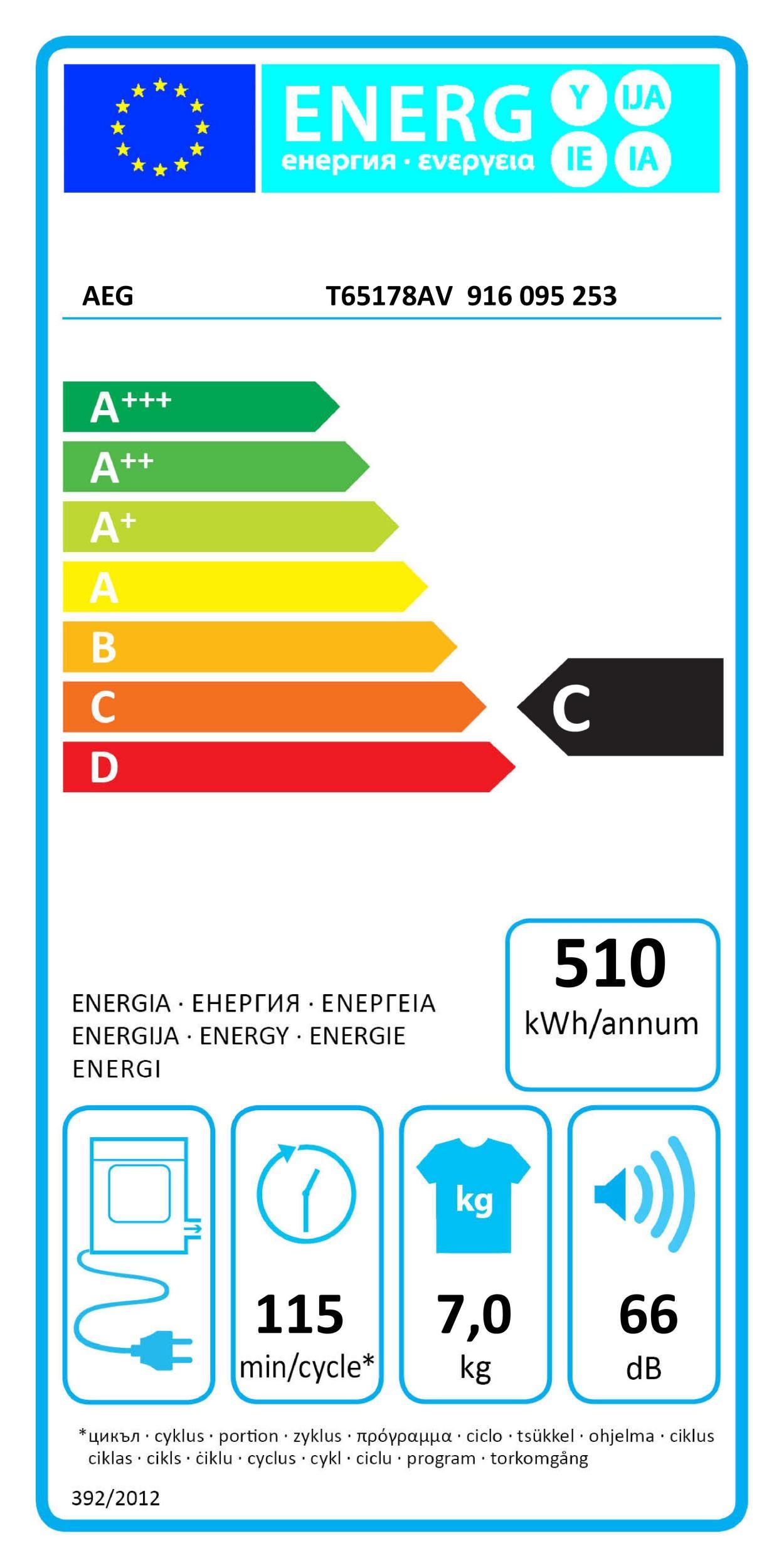 AEG LAVATHERM T 65178 AV Ablufttrockner 