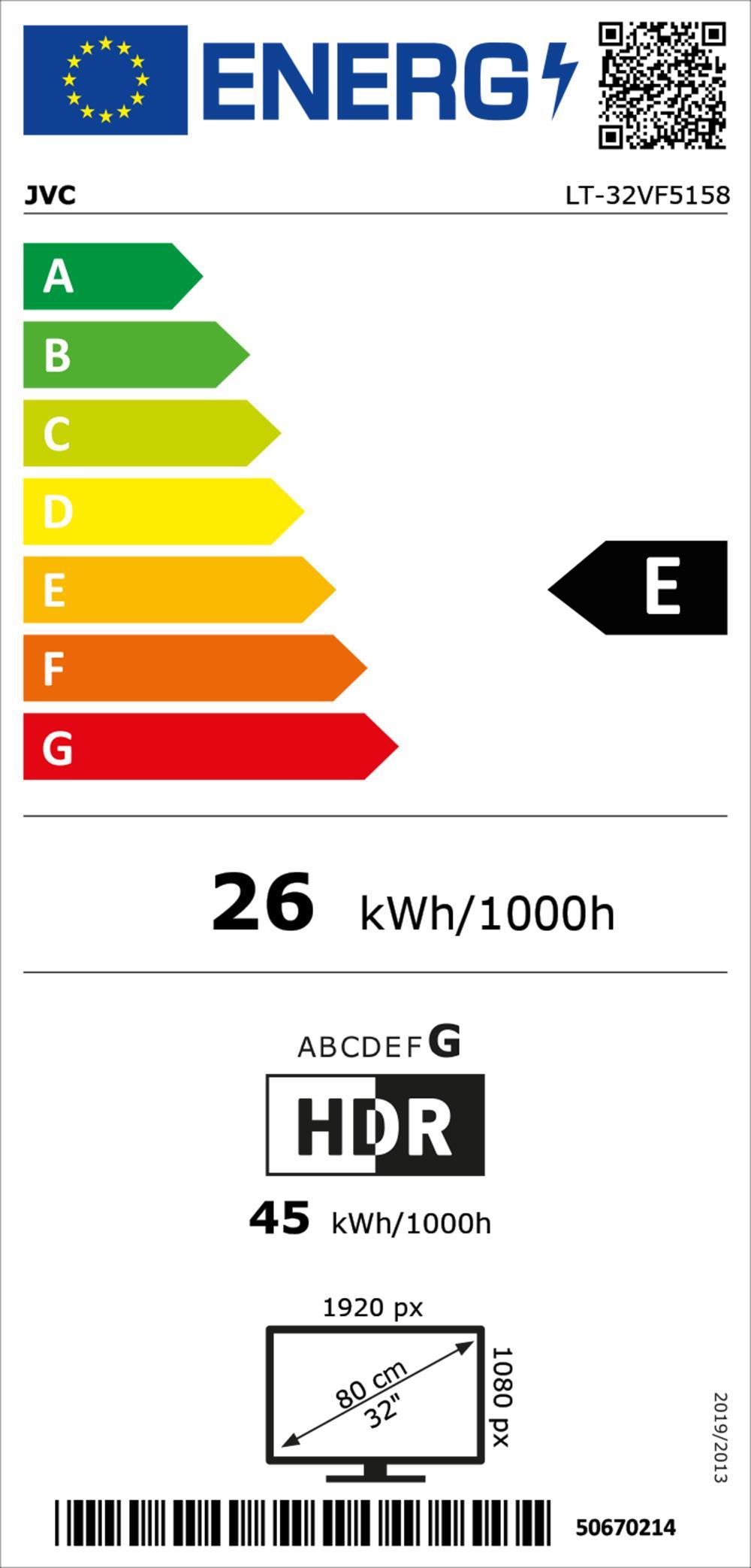 JVC LT-32VF5158 sw LED-TV 