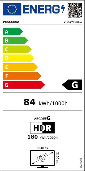 Panasonic TV-55W95BEG sw Mini LED-TV 