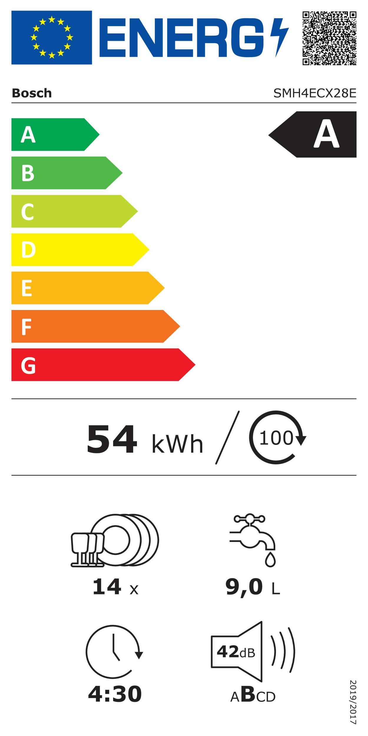 Bosch SMH4EXP28E EB-Geschirrspüler 
