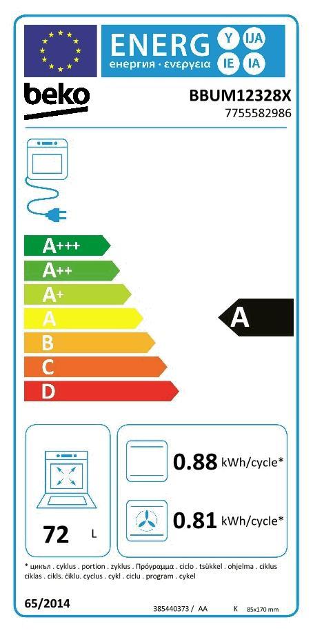 Beko BBUM 12328 X Ed EB-Herdset 