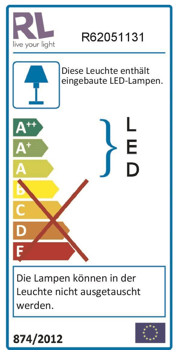 Trio LED-Deckenl. COURSE 18W   R62051131 