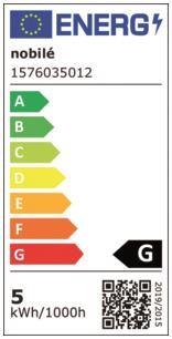 Nobile LED Panel Flat 50 R    1576035012 