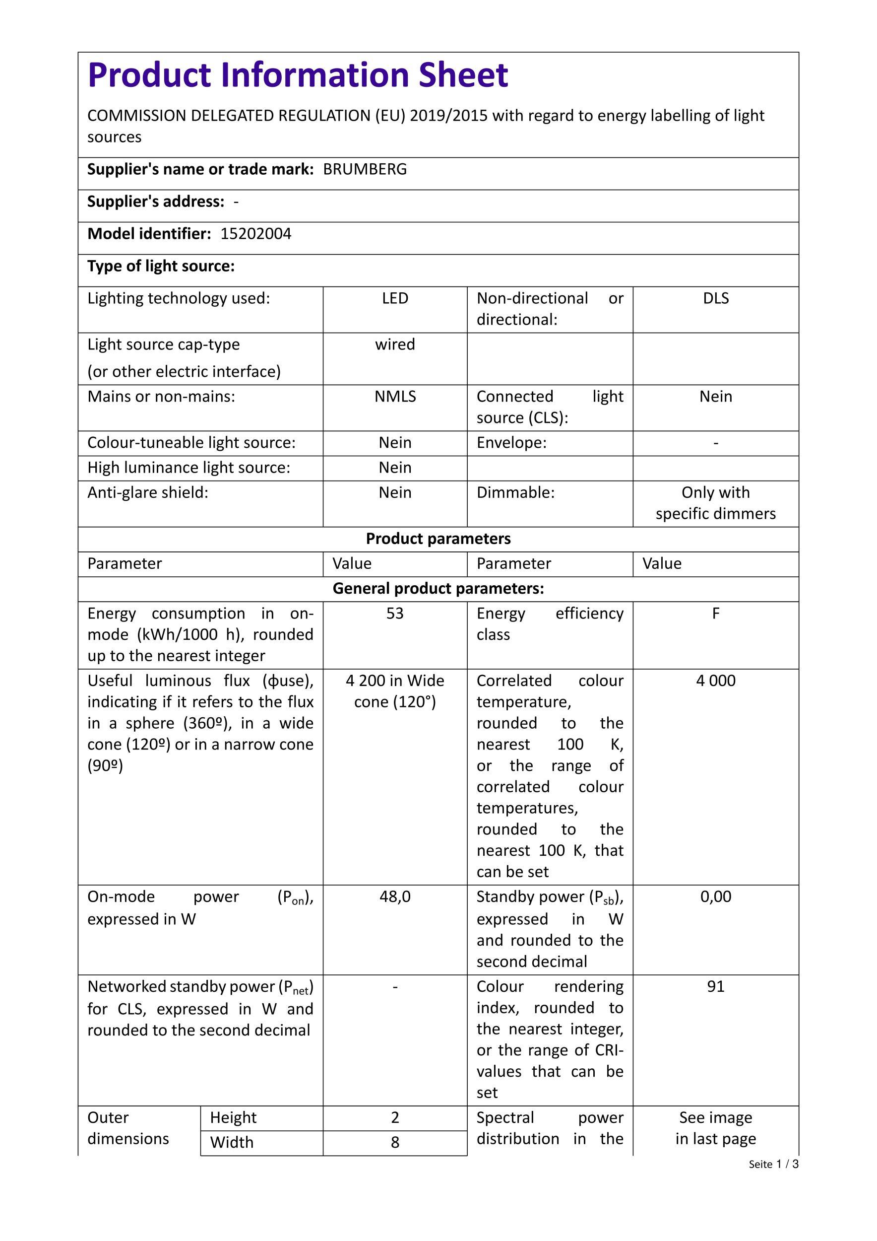 BRUM LED-Flexband,IP00,5m       15202004 