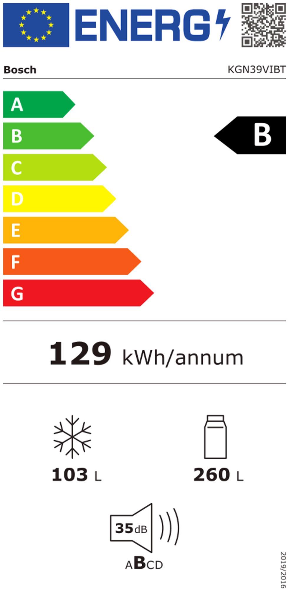 Bosch KGN 39 VIBT Ed Kühlkombi 