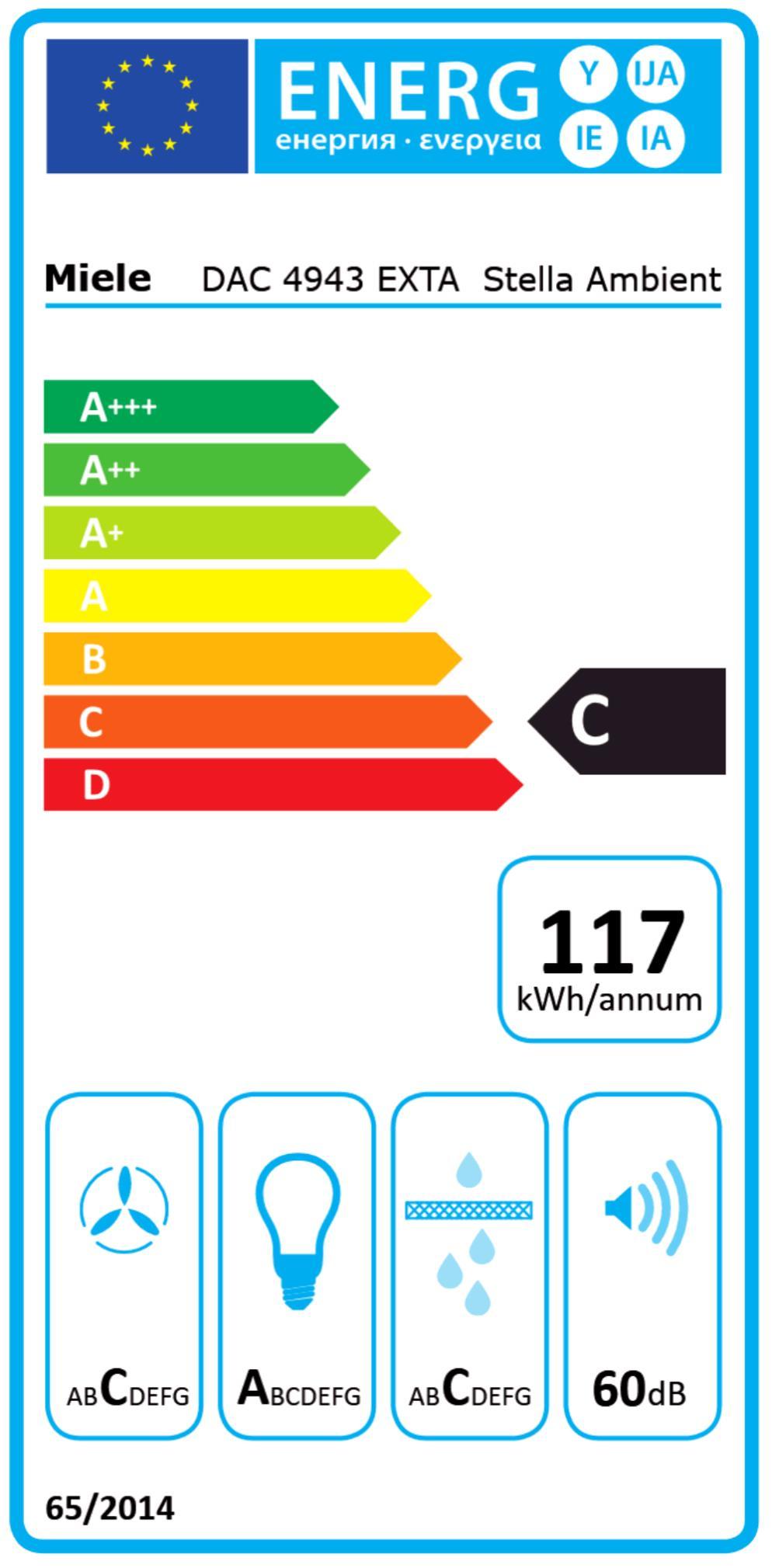 Miele DAC 4943 StellaAmbient Deckengebl. 