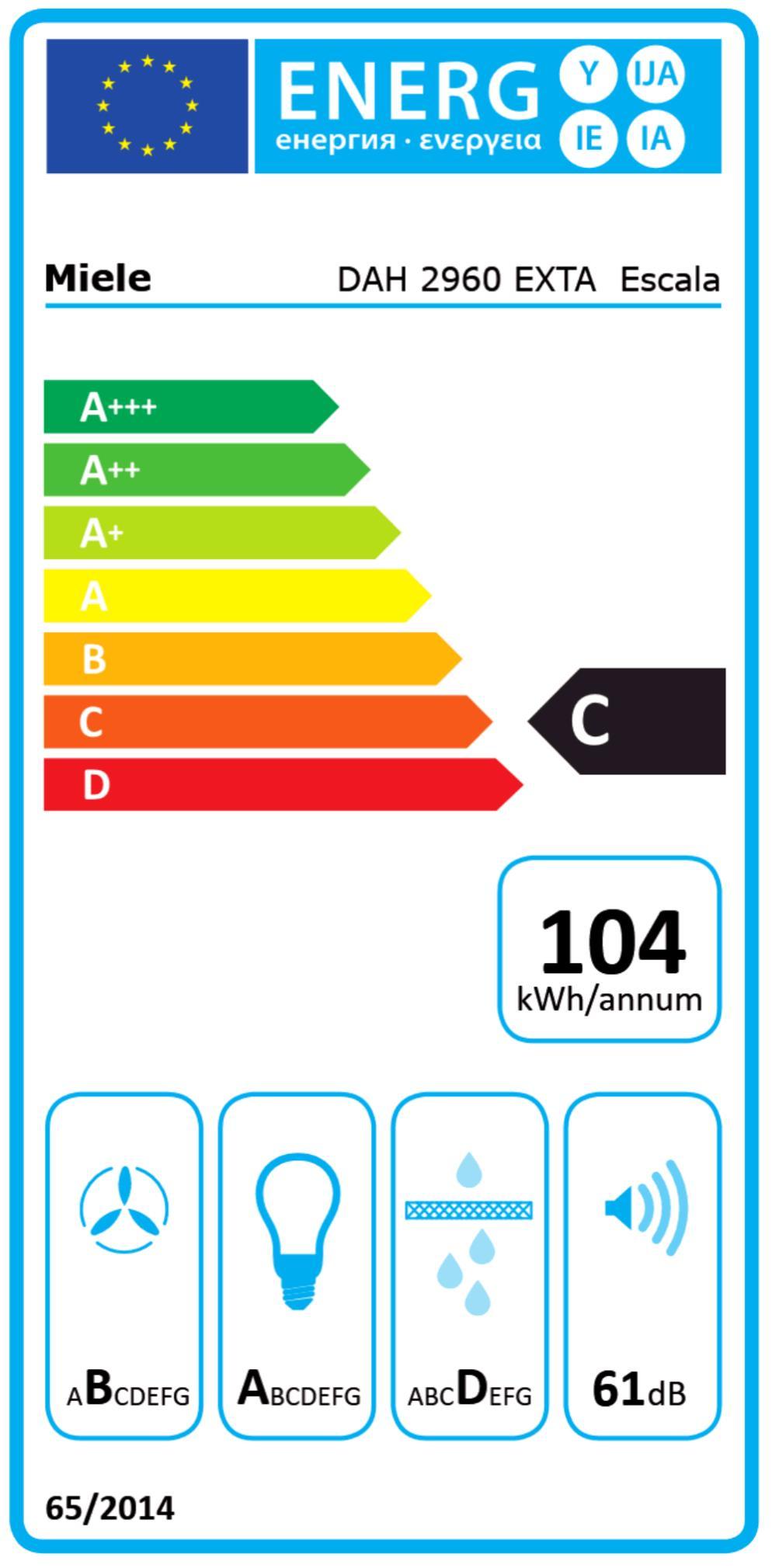 Miele DAH 2960 EXTA Escala Wandesse 
