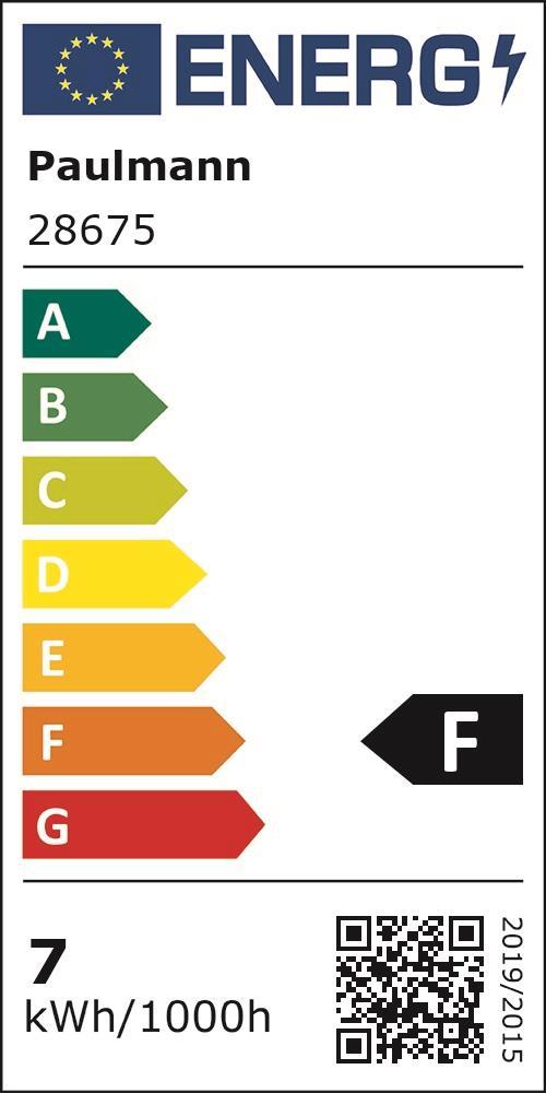 Paulmann LED G95 Kopfspiegel 520lm 28675 