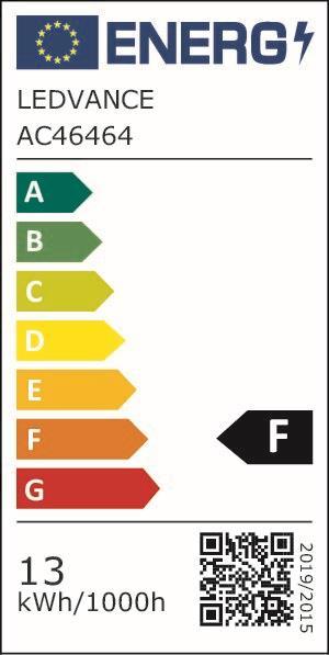 LEDV DULUX LED SQUARE 13W/830 130° (28W) 