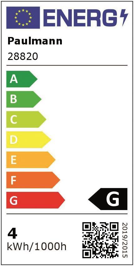 Paulmann LED STS G9 300lm 4W       28820 
