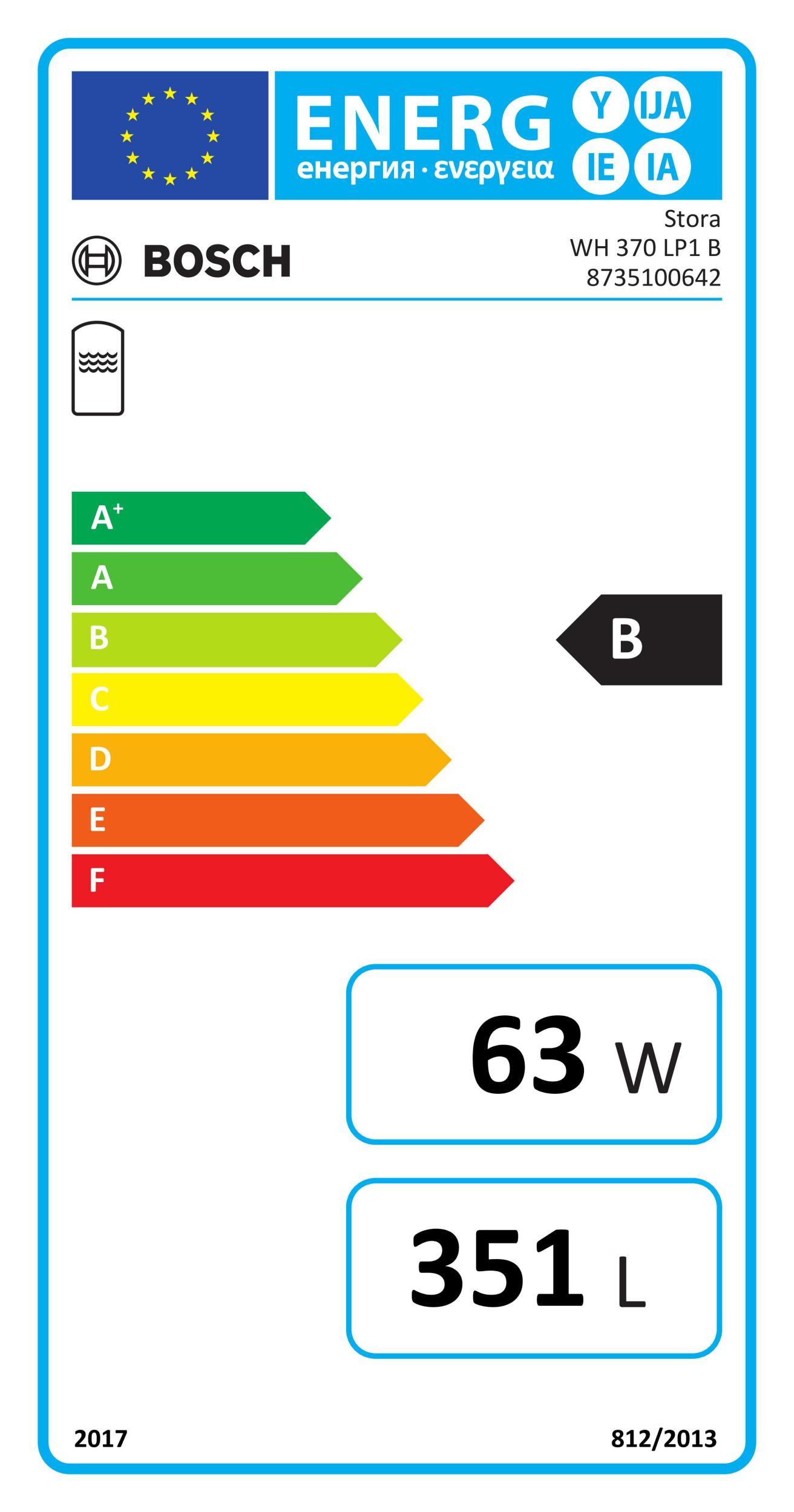 Bosch Thermotechnik         WH 370 LP1 B 