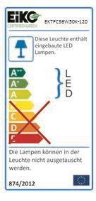 S&H LED FR-Wannenleuchte           90310 