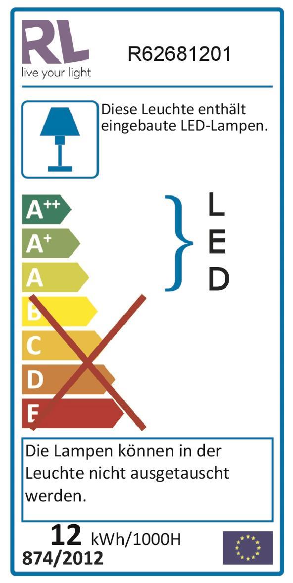Trio LED Dela 'PUTZ'           R62681201 