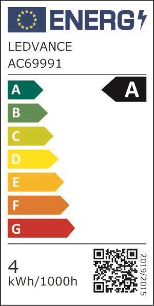 Ledvance LED CLASSIC 3.8W 827 Clear 