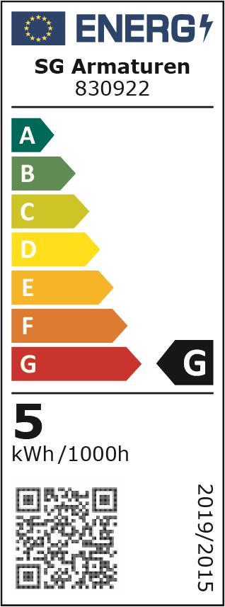 SGLI SG LEUCHTMITTEL P45 5W E27   830922 