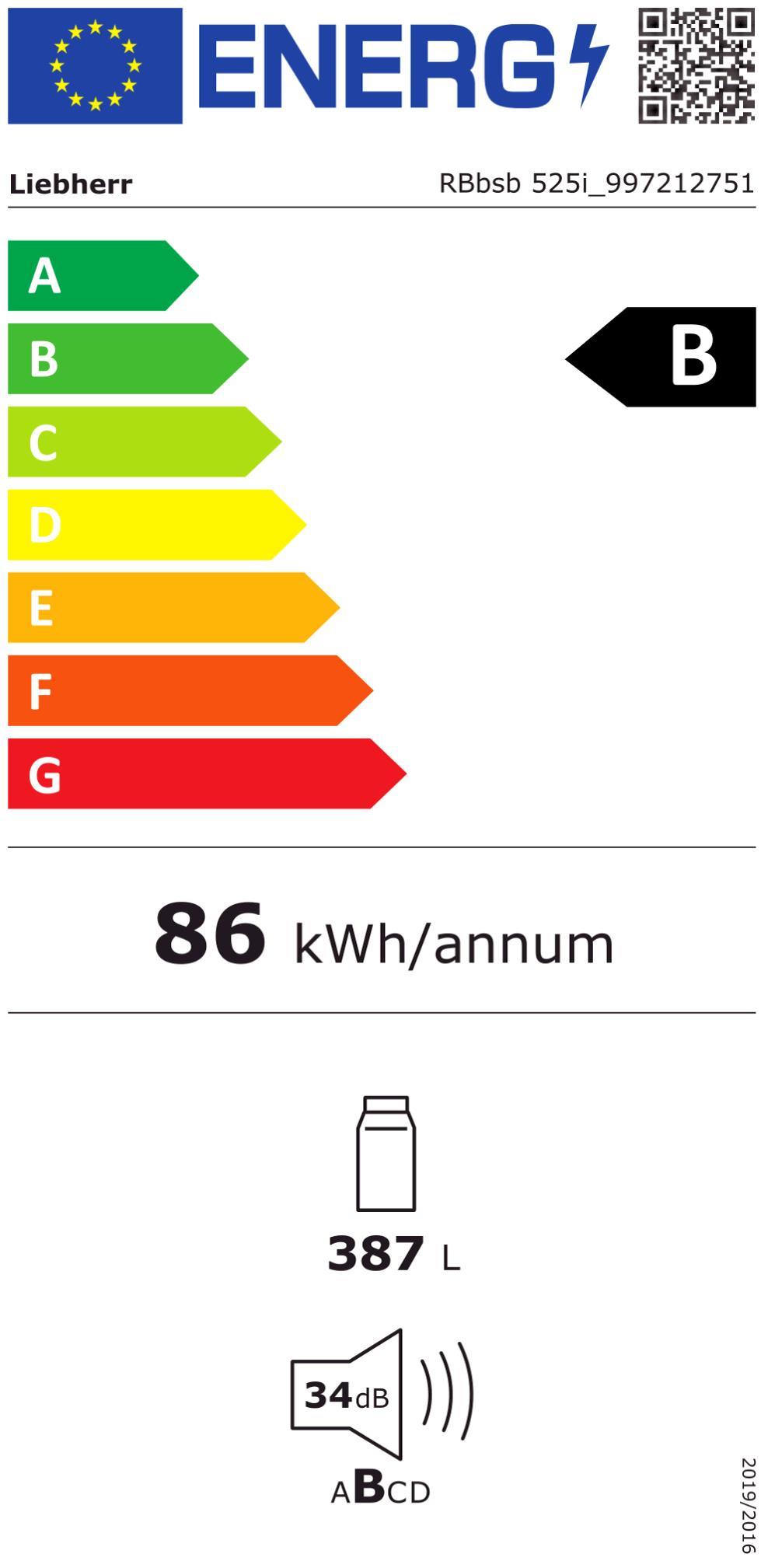 Liebherr RBbsb 525i-23 sw-Ed Kühlschrank 