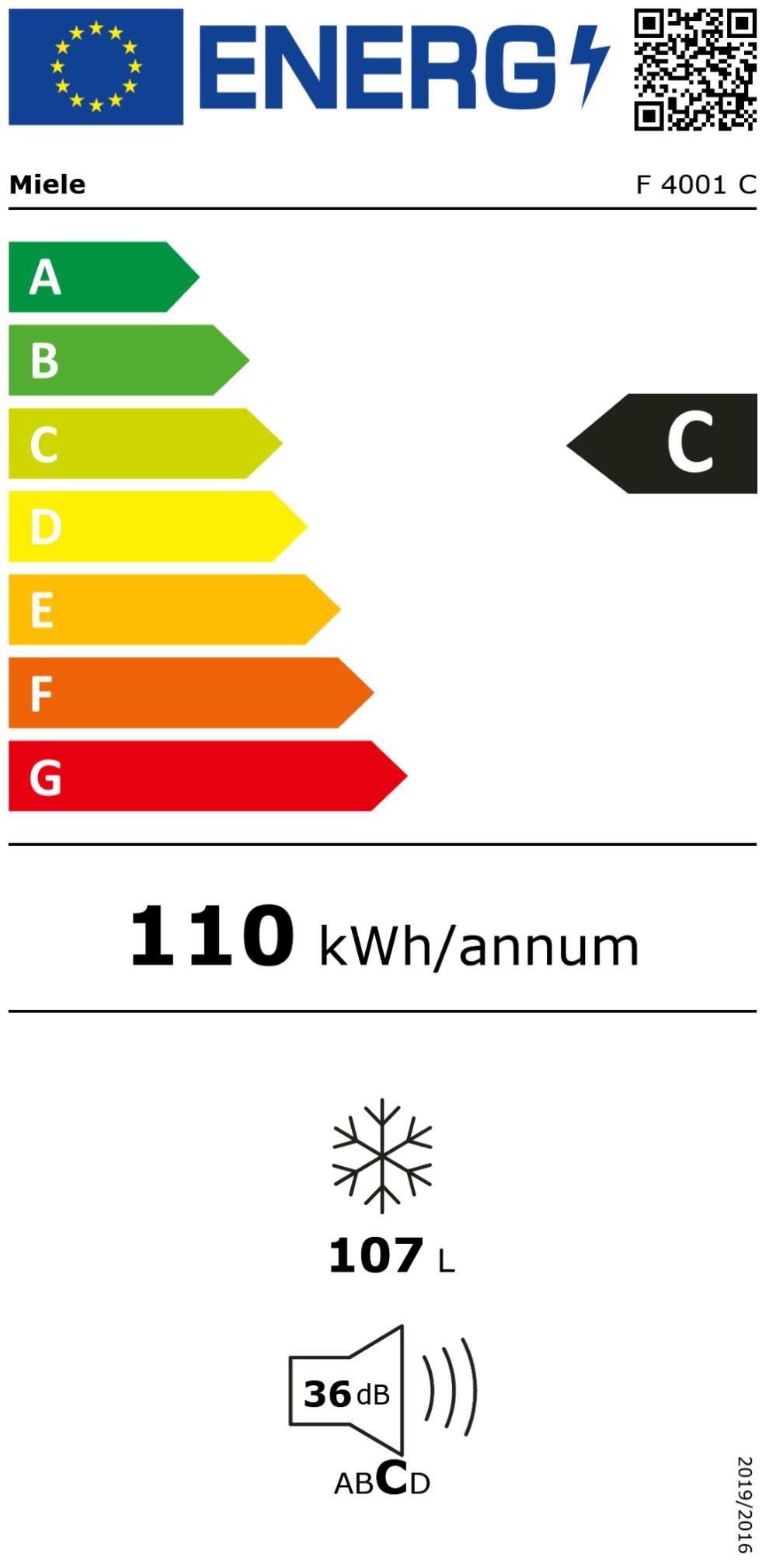 Miele F 4001 C ws Tischgefrierschrank 