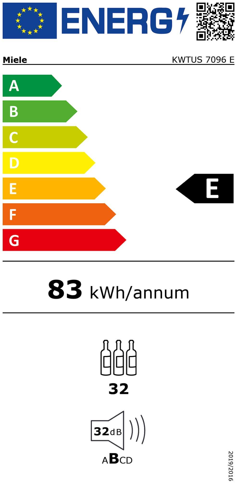 Miele KWTUS 7096 E UB-Weinschrank 