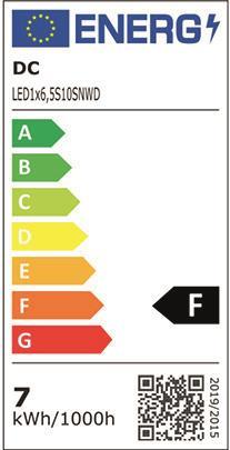 S&H LED Refform PAR16 1COB 50x54mm 34031 