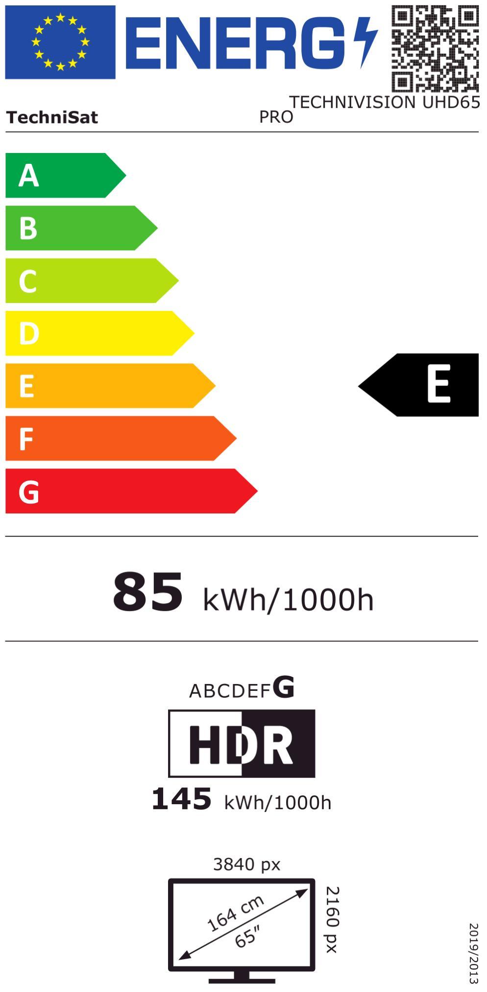 TechniSat TechniVision UHD65 Pro LED-TV 
