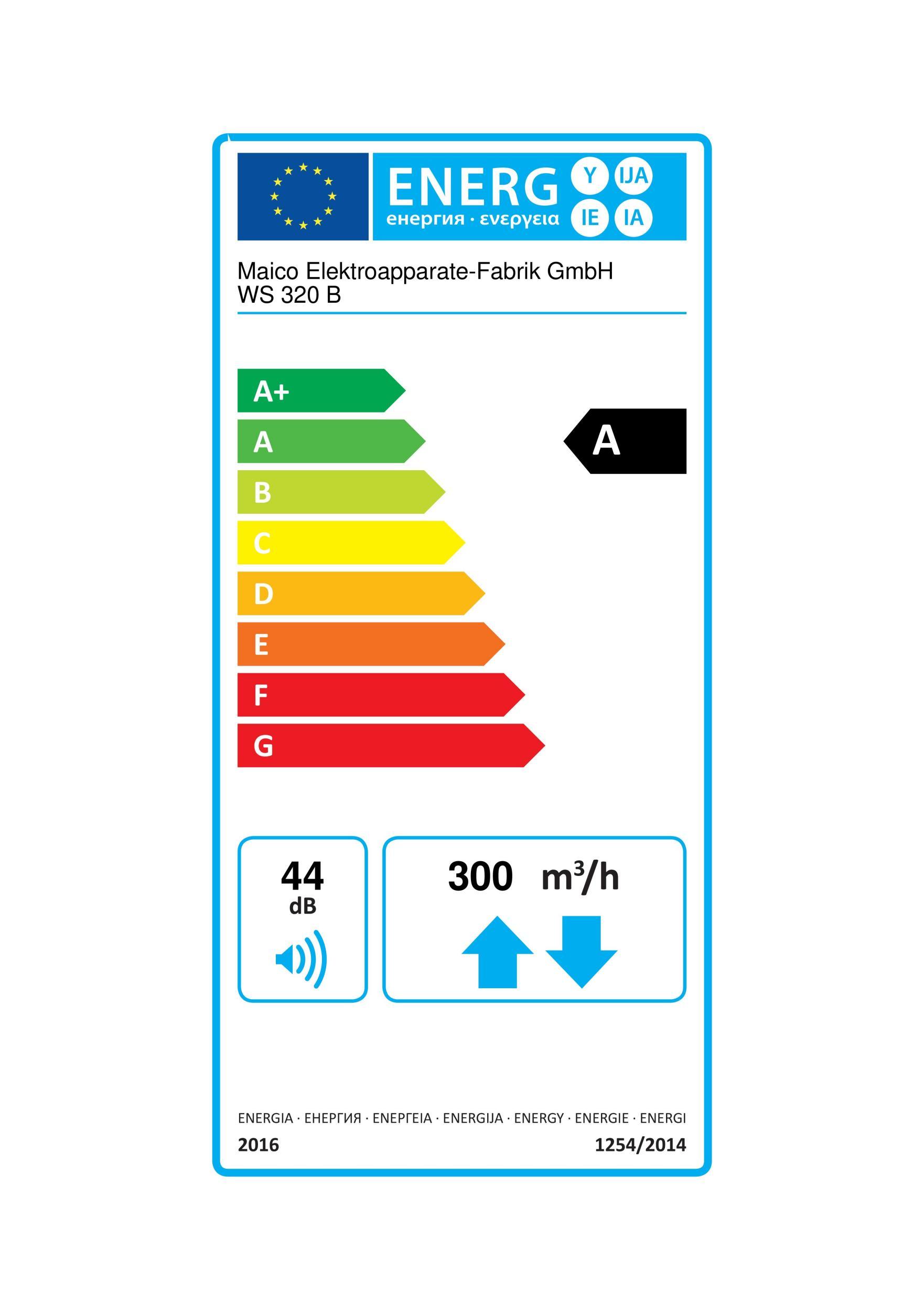 Maico Raumluft-System 320 m3/h  WS 320 B 