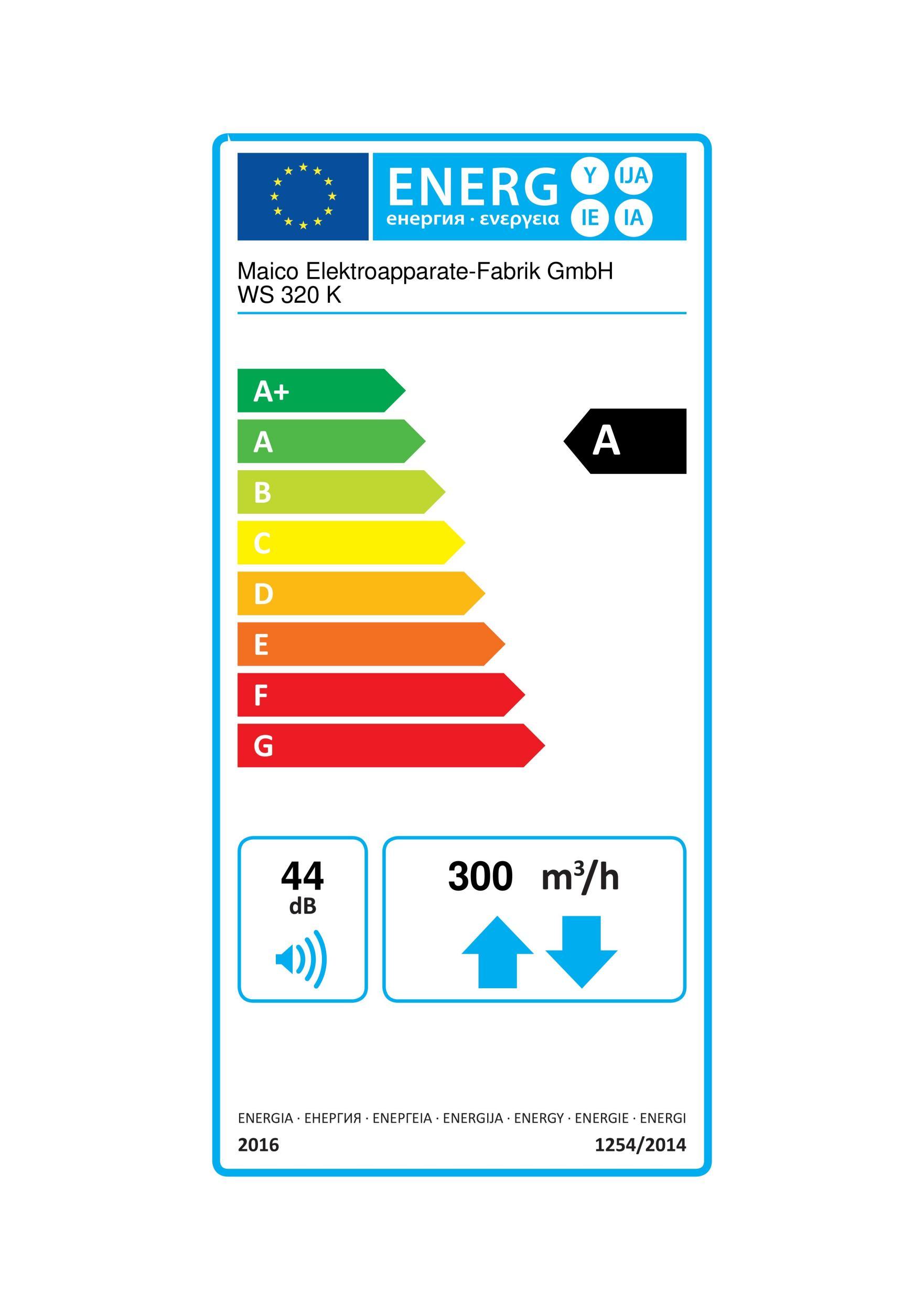 Maico Raumluft-System 320 m3/h  WS 320 K 