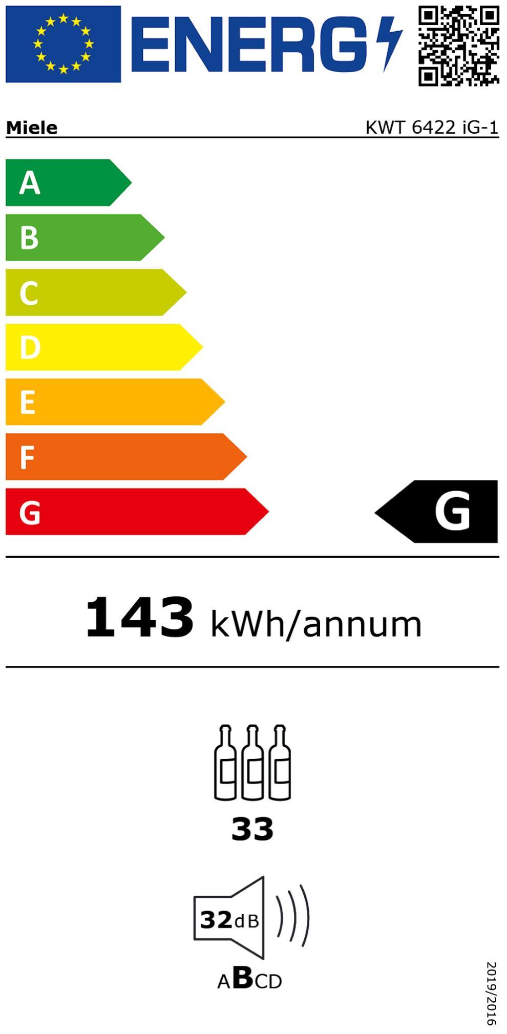 Miele KWT6422iG-1 EB-Weinschrank 