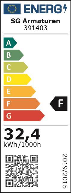 SGLI STRIPLINE 3,6m 9W/m 2700K    391403 